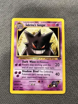 Sabrina’s Gengar #29/132 - LP/NM - Pokemon Gym Challenge - Rare WOTC - Image 1