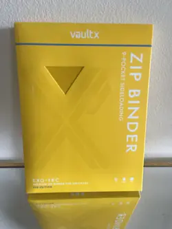Vault X 1st Edition SV8 Surging Sparks 9 Pocket Pokemon Zip Binder Vaultx - Image 1