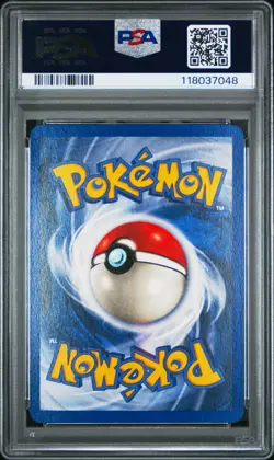 1999 POKEMON JUNGLE SET #12/64 VAPOREON-HOLO PSA 8 NM-MINT - Image 2