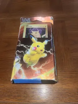 Pokemon XY Evolutions - Pikachu Power Theme Deck Cracked Ice Holo - NEW/SEALED 820650801600 - Image 1