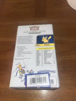 Pokemon XY Evolutions - Pikachu Power Theme Deck Cracked Ice Holo - NEW/SEALED 820650801600 - Image 3