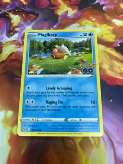 Magikarp 021/078 Pokemon GO Regular NM-Mint Pokemon Card TCG - Image 1