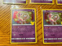 Pokemon Celebrations Mew 11/25 Holo LOT OF 5 - Image 2