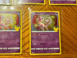 Pokemon Celebrations Mew 11/25 Holo LOT OF 5 - Image 3
