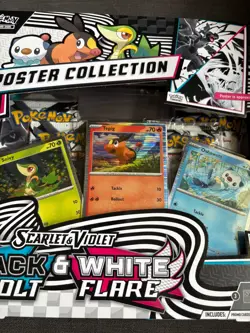 BLACK BOLT & WHITE FLARE POSTER COLLECTION Pokemon TCG - Sealed - Image 2