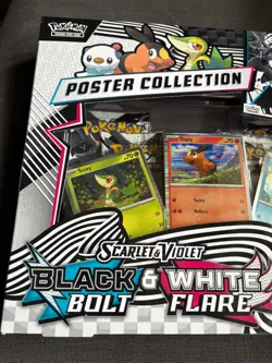 BLACK BOLT & WHITE FLARE POSTER COLLECTION Pokemon TCG - Sealed - Image 3