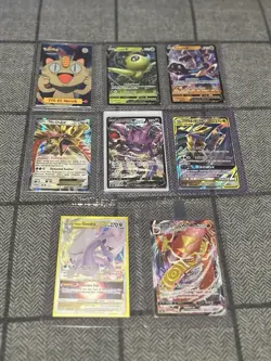 Pokemon Mixed Bundle - Topps, V, EX, GX, Vstar, Vmax! - 8 Cards! - Image 1