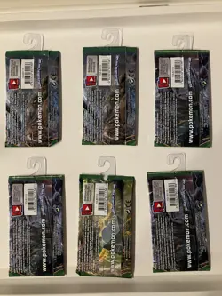 Pokemon TCG Fates Collide Booster pack lot of 6 - Image 2
