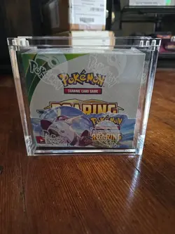 2015 Pokemon TCG - XY Roaring Skies Booster Box (Sealed) MINT! W/Acrylic - Image 1