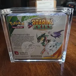 2015 Pokemon TCG - XY Roaring Skies Booster Box (Sealed) MINT! W/Acrylic - Image 2