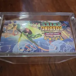 2015 Pokemon TCG - XY Roaring Skies Booster Box (Sealed) MINT! W/Acrylic - Image 3