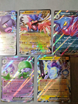 Pokemon Scarlet and Violet ex (Lot of 5 Cards) #081, 086, 125, 131, 158 NM - Image 4