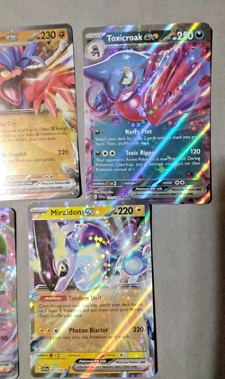 Pokemon Scarlet and Violet ex (Lot of 5 Cards) #081, 086, 125, 131, 158 NM - Image 5