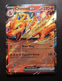 Pokemon TCG, Charizard ex SVP 161 Promo, Charmander 004/165 Charmeleon 005/165 - Image 4