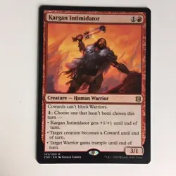 KARGAN INTIMIDATOR NEAR MINT MAGIC THE GATHERING MTG - Image 1