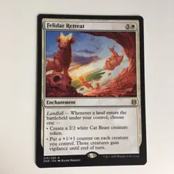 FELIDAR RETREAT NEAR MINT MAGIC THE GATHERING MTG - Image 1