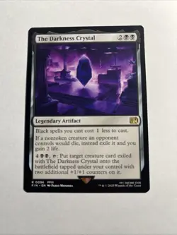 The Darkness Crystal - FINAL FANTASY MTG Plus Bonus Card!!! - Image 1