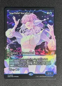 Starfield Vocalist (Showcase) [EOE-359] Foil - Edge of Eternities - Image 1