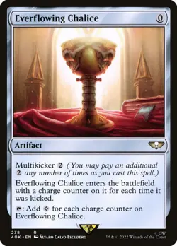MTG Everflowing Chalice ** Warhammer 40,000 Commander ** English (NM) - Image 1
