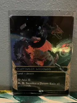 x1 Scavenger Grounds (0127) - Galaxy Foil - Borderless R MTG Edge of Eternities: - Image 2