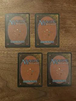 Junun Efreet NM+ 4x NEVER PLAYED MTG Fourth 4th Ed. Magic x4 FREE SHIPPING - Image 2