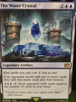 The Water Crystal Final Fantasy NM Rare - Image 1