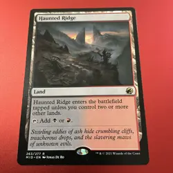 Haunted Ridge #263 (NM) Midnight Hunt MID Magic MTG - Image 1