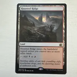 Haunted Ridge #263 (NM) Midnight Hunt MID Magic MTG - Image 1