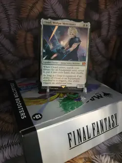 Cloud, Midgard Mercenary 010 [Foil] - Final Fantasy MTG English FIN - Image 1