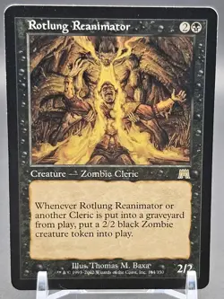 Rotlung Reanimator LP Onslaught MTG Magic The Gathering 2002 164/350 Black Rare - Image 2
