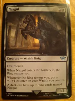 Nazgul (0335) LoTR: Tales of Middle Earth Near Mint MTG 335 - Image 2