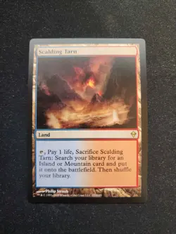 Magic the Gathering - Scalding Tarn Zendikar (Near Mint) - Image 1