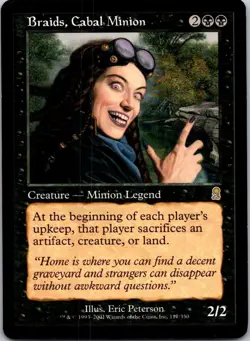 Magic the Gathering MP Braids, Cabal Minion Odyssey MTG Free Shipping! - Image 1