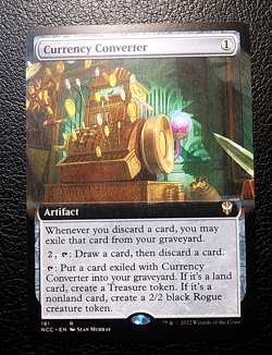 MTG Borderless Commander: Streets of New Capenna NCC Currency Converter MINT - Image 2