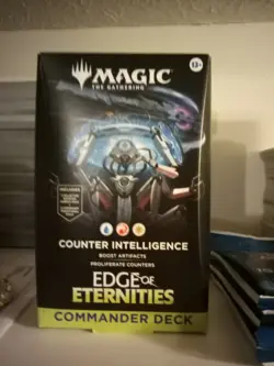Magic The Gathering Edge of Eternities Commander Deck - Counter Intelligence NEW - Image 1