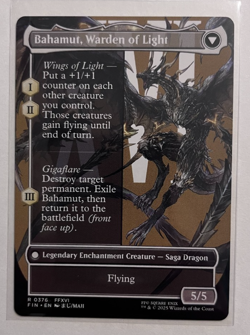 MTG - Final Fantasy - Dion, Bahamut’s Dominance Borderless - Rare 0376 - Image 2