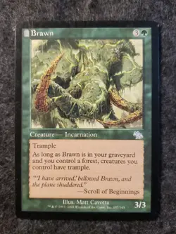 Brawn 1x MtG Judgment NM NEVER PLAYED (DS3D1G3) - Image 1