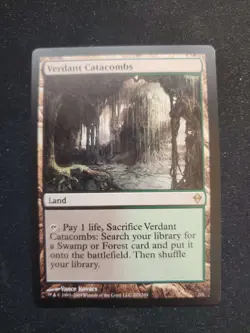 Magic The Gathering - Verdant Catacombs - Zendikar (Near Mint) - Image 1