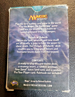 Magic The Gathering PLANAR CHAOS RITUALS OF REBIRTH Theme Deck, Free Shipping - Image 3
