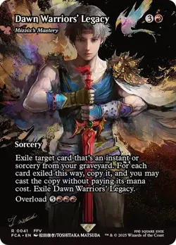 Dawn Warriors' Legacy (Mizzix's Mastery) Final Fantasy MTG NM - Image 1