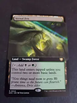Vernal Fen Edge of Eternities Extended Art Rare MTG NM - Image 1
