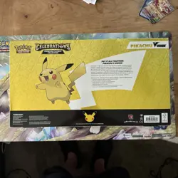 Pokemon TCG Celebrations Pikachu V Union Premium Playmat Collection SEALED new - Image 3