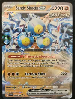 Sandy Shocks ex 108/182 S&V Paradox Rift Double Rare Ancient Holo Pokemon TCG NM - Image 1
