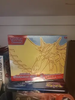 Pokemon Center elite trainer box Paradox Rift 820650854163 - Image 1