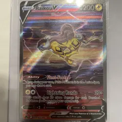 Raikou V GG41 Crown Zenith Galarian Gallery Holo Pokemon TCG NM/ M New RARE - Image 2