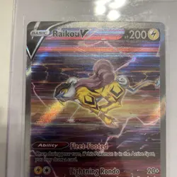 Raikou V GG41 Crown Zenith Galarian Gallery Holo Pokemon TCG NM/ M New RARE - Image 4