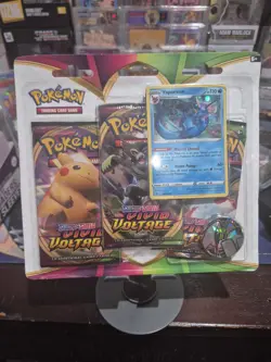 Pokemon TCG Sword & Shield Vivid Voltage 3 Booster Packs Sobble Hologram - Image 1