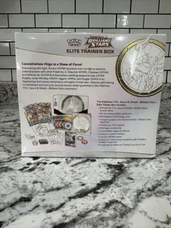 Pokemon TCG Sword & Shield Brilliant Stars Elite Trainer Box - 8 Packs (85012) 820650850127 - Image 2