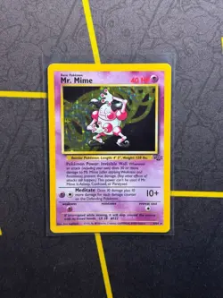 Mr. Mime 6/64 - Pokemon TCG Jungle Unlimited Holo Rare Card WOTC NM/VLP - Image 1