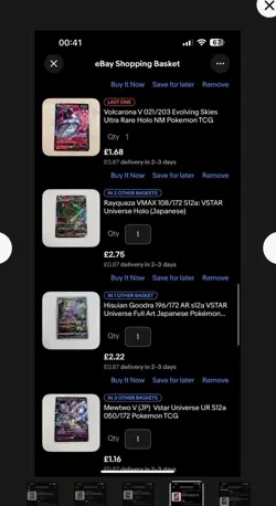 17 card pokemon bundle for lo-191926 - Image 1